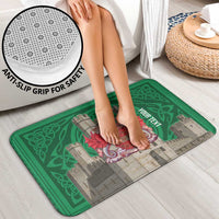 Personalized Caernarfonshire Wales Bathroom Set Caernarfon Castle and Emblem Celtic Style - Wonder Print Shop