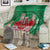 Personalized Caernarfonshire Wales Blanket Caernarfon Castle and Emblem Celtic Style - Wonder Print Shop