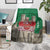 Personalized Caernarfonshire Wales Blanket Caernarfon Castle and Emblem Celtic Style - Wonder Print Shop