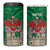 Personalized Caernarfonshire Wales 4 in 1 Can Cooler Tumbler Caernarfon Castle and Emblem Celtic Style - Wonder Print Shop