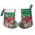Personalized Caernarfonshire Wales Christmas Stocking Caernarfon Castle and Emblem Celtic Style - Wonder Print Shop