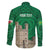 Personalized Caernarfonshire Wales Family Matching Long Sleeve Bodycon Dress and Hawaiian Shirt Caernarfon Castle and Emblem Celtic Style - Wonder Print Shop