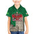Personalized Caernarfonshire Wales Family Matching Mermaid Dress and Hawaiian Shirt Caernarfon Castle and Emblem Celtic Style - Wonder Print Shop