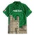 Personalized Caernarfonshire Wales Family Matching Off Shoulder Maxi Dress and Hawaiian Shirt Caernarfon Castle and Emblem Celtic Style - Wonder Print Shop