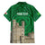 Personalized Caernarfonshire Wales Family Matching Short Sleeve Bodycon Dress and Hawaiian Shirt Caernarfon Castle and Emblem Celtic Style - Wonder Print Shop