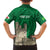 Personalized Caernarfonshire Wales Family Matching Summer Maxi Dress and Hawaiian Shirt Caernarfon Castle and Emblem Celtic Style - Wonder Print Shop