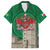 Personalized Caernarfonshire Wales Family Matching Summer Maxi Dress and Hawaiian Shirt Caernarfon Castle and Emblem Celtic Style - Wonder Print Shop