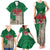 Personalized Caernarfonshire Wales Family Matching Tank Maxi Dress and Hawaiian Shirt Caernarfon Castle and Emblem Celtic Style - Wonder Print Shop