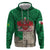 Personalized Caernarfonshire Wales Hoodie Caernarfon Castle and Emblem Celtic Style - Wonder Print Shop