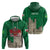 Personalized Caernarfonshire Wales Hoodie Caernarfon Castle and Emblem Celtic Style - Wonder Print Shop