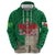 Personalized Caernarfonshire Wales Hoodie Caernarfon Castle and Emblem Celtic Style - Wonder Print Shop
