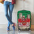 Personalized Caernarfonshire Wales Luggage Cover Caernarfon Castle and Emblem Celtic Style - Wonder Print Shop