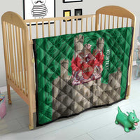 Personalized Caernarfonshire Wales Quilt Caernarfon Castle and Emblem Celtic Style - Wonder Print Shop