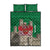 Personalized Caernarfonshire Wales Quilt Bed Set Caernarfon Castle and Emblem Celtic Style - Wonder Print Shop