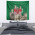 Personalized Caernarfonshire Wales Tapestry Caernarfon Castle and Emblem Celtic Style - Wonder Print Shop