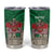 Personalized Caernarfonshire Wales Tumbler Cup Caernarfon Castle and Emblem Celtic Style - Wonder Print Shop