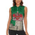Personalized Caernarfonshire Wales Women Sleeveless Polo Shirt Caernarfon Castle and Emblem Celtic Style - Wonder Print Shop
