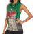 Personalized Caernarfonshire Wales Women Sleeveless Polo Shirt Caernarfon Castle and Emblem Celtic Style - Wonder Print Shop