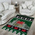 Caernarfonshire Wales Christmas Area Rug Caernarfon Castle Red Dragon - Wonder Print Shop