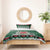 Caernarfonshire Wales Christmas Bedding Set Caernarfon Castle Red Dragon - Wonder Print Shop