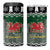 Caernarfonshire Wales Christmas 4 in 1 Can Cooler Tumbler Caernarfon Castle Red Dragon - Wonder Print Shop