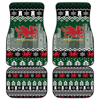 Caernarfonshire Wales Christmas Car Mats Caernarfon Castle Red Dragon - Wonder Print Shop