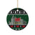 Caernarfonshire Wales Christmas Ceramic Ornament Caernarfon Castle Red Dragon - Wonder Print Shop