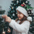 Caernarfonshire Wales Christmas Santa Hat Caernarfon Castle Red Dragon - Wonder Print Shop