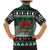 Caernarfonshire Wales Christmas Family Matching Mermaid Dress and Hawaiian Shirt Caernarfon Castle Red Dragon - Wonder Print Shop