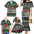 Caernarfonshire Wales Christmas Family Matching Mermaid Dress and Hawaiian Shirt Caernarfon Castle Red Dragon - Wonder Print Shop