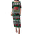 Caernarfonshire Wales Christmas Family Matching Puletasi and Hawaiian Shirt Caernarfon Castle Red Dragon - Wonder Print Shop