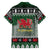 Caernarfonshire Wales Christmas Family Matching Tank Maxi Dress and Hawaiian Shirt Caernarfon Castle Red Dragon - Wonder Print Shop