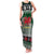 Caernarfonshire Wales Christmas Family Matching Tank Maxi Dress and Hawaiian Shirt Caernarfon Castle Red Dragon - Wonder Print Shop