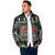 Caernarfonshire Wales Christmas Padded Jacket Caernarfon Castle Red Dragon - Wonder Print Shop