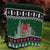 Caernarfonshire Wales Christmas Quilt Caernarfon Castle Red Dragon - Wonder Print Shop