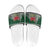 Caernarfonshire Wales Christmas Slide Sandals Caernarfon Castle Red Dragon - Wonder Print Shop