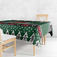 Caernarfonshire Wales Christmas Tablecloth Caernarfon Castle Red Dragon - Wonder Print Shop