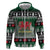Caernarfonshire Wales Christmas Zip Hoodie Caernarfon Castle Red Dragon - Wonder Print Shop