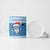 Personalized Blue Tiger Christmas Ceramic Mug Kawaii Derpy Tiger Santa Mode - Wonder Print Shop
