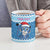 Personalized Blue Tiger Christmas Ceramic Mug Kawaii Derpy Tiger Santa Mode - Wonder Print Shop