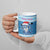 Personalized Blue Tiger Christmas Ceramic Mug Kawaii Derpy Tiger Santa Mode - Wonder Print Shop