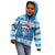 Personalized Blue Tiger Christmas Kid Hoodie Kawaii Derpy Tiger Santa Mode - Wonder Print Shop