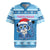 Personalized Blue Tiger Christmas Rugby Jersey Kawaii Derpy Tiger Santa Mode - Wonder Print Shop