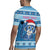 Personalized Blue Tiger Christmas Rugby Jersey Kawaii Derpy Tiger Santa Mode - Wonder Print Shop