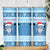 Personalized Blue Tiger Christmas Skinny Tumbler Kawaii Derpy Tiger Santa Mode - Wonder Print Shop