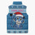 Personalized Blue Tiger Christmas Sleeveless Puffer Jacket Kawaii Derpy Tiger Santa Mode - Wonder Print Shop