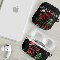 Funny Six Seven Skeleton Hand AirPods Case Meme Gen Alpha Slang - Wonder Print Shop