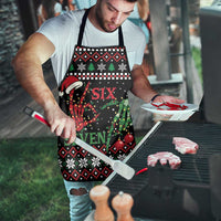 Funny Six Seven Skeleton Hand Apron Meme Gen Alpha Slang - Wonder Print Shop