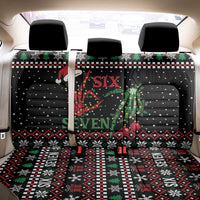 Funny Six Seven Skeleton Hand Back Car Seat Cover Meme Gen Alpha Slang - Wonder Print Shop