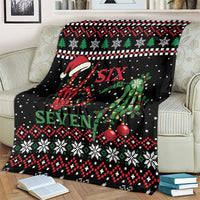 Funny Six Seven Skeleton Hand Blanket Meme Gen Alpha Slang - Wonder Print Shop